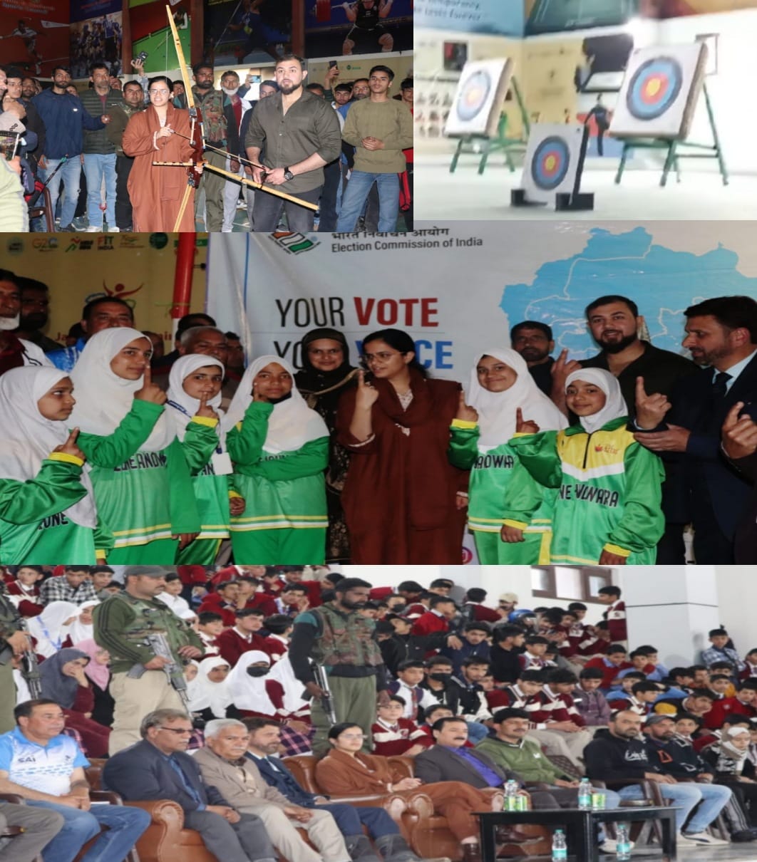 Archery camp for first-time voters at Handwara